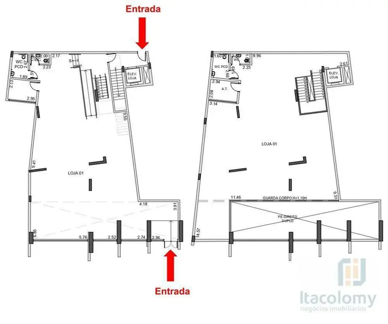 Loja à venda e para alugar, 467m2 em Vila Anglo Brasileira, São Paulo - SP - imagem 2 Foto 2 de Loja à venda e para alugar, 467m2 em Vila Anglo Brasileira, São Paulo - SP