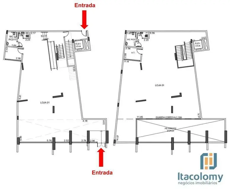 Loja à venda e para alugar, 467m2 em Vila Anglo Brasileira, São Paulo - SP - imagem 2 Foto 2 de Loja à venda e para alugar, 467m2 em Vila Anglo Brasileira, São Paulo - SP