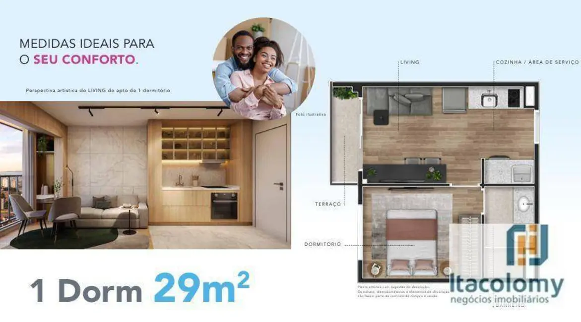 Foto 9 de Apartamento com 2 quartos à venda, 41m2 em Vila Independência, São Paulo - SP