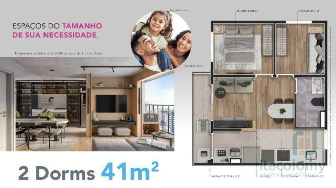 Foto 8 de Apartamento com 2 quartos à venda, 41m2 em Vila Independência, São Paulo - SP