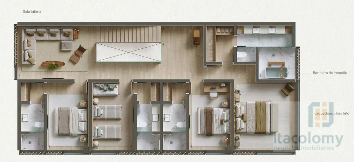 Foto 5 de Casa de Condomínio com 5 quartos à venda, 423m2 em Sao Sebastiao - SP