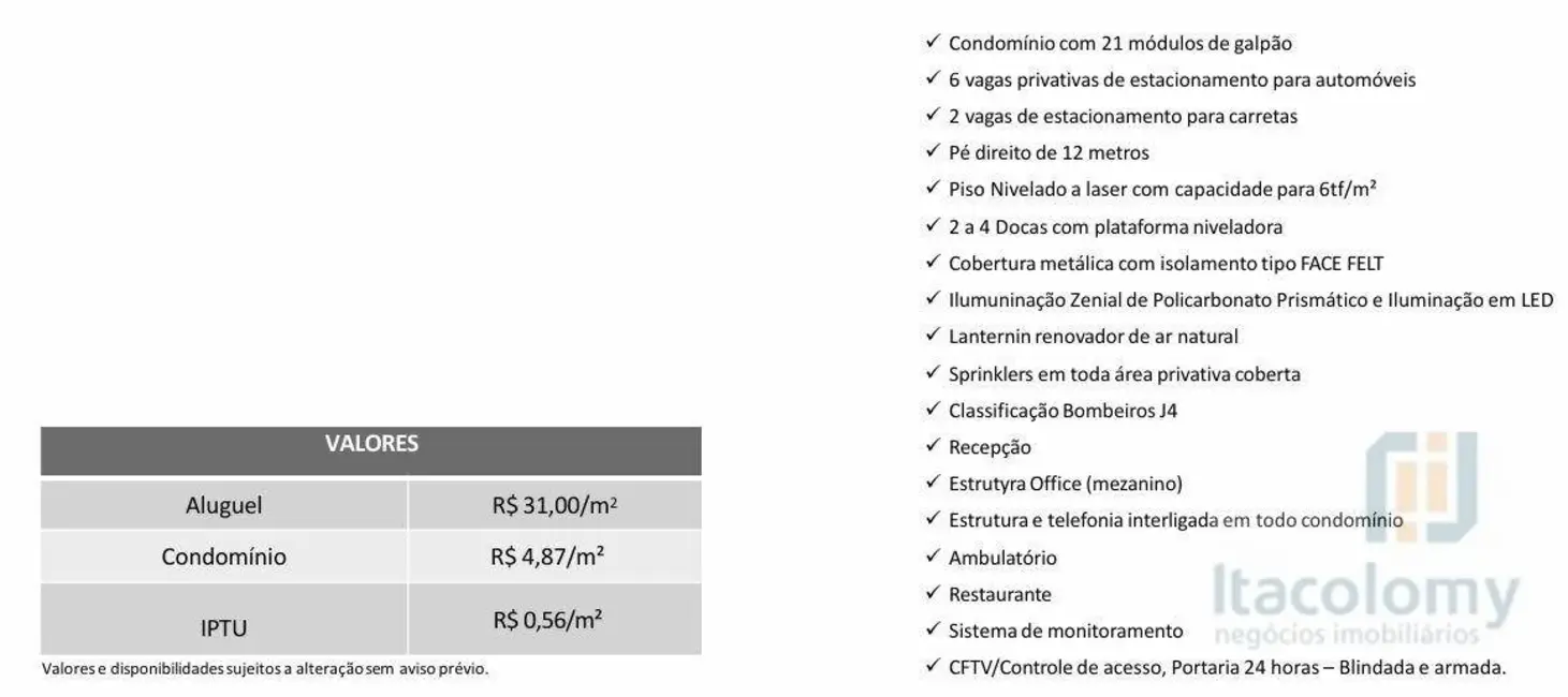 Foto 3 de Armazém / Galpão para alugar, 1976m2 em Itapevi - SP