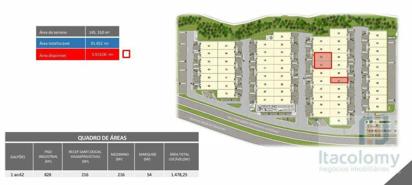 Foto 2 de Armazém / Galpão para alugar, 1478m2 em Água Espraiada, Embu Das Artes - SP