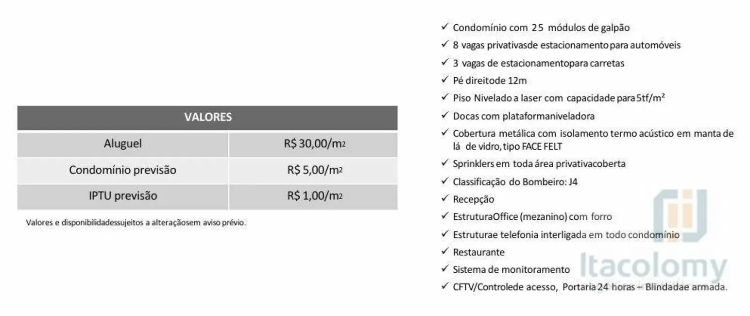 Foto 3 de Armazém / Galpão para alugar, 1813m2 em Água Espraiada, Embu Das Artes - SP