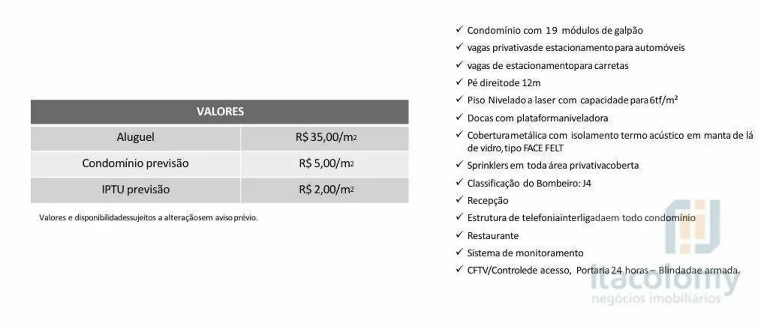 Foto 3 de Armazém / Galpão para alugar, 2529m2 em Sao Bernardo Do Campo - SP