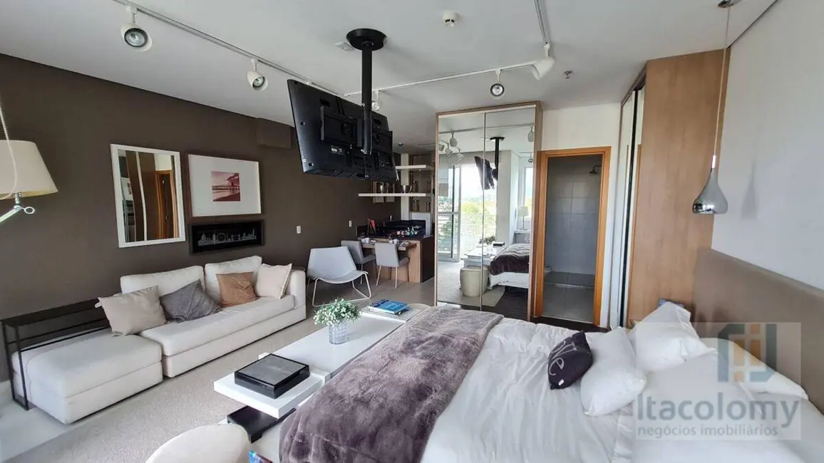 Foto 2 de Kitnet com 1 quarto para alugar, 59m2 em Tamboré, Santana De Parnaiba - SP