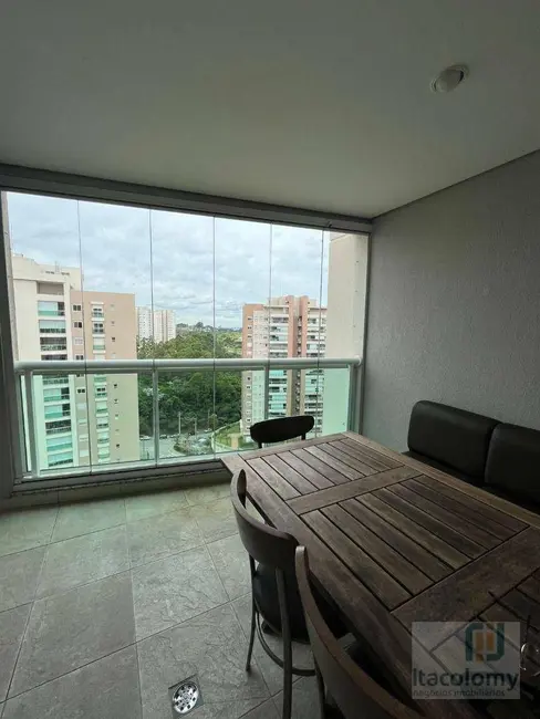Foto 3 de Apartamento com 3 quartos para alugar, 122m2 em Tamboré, Santana De Parnaiba - SP
