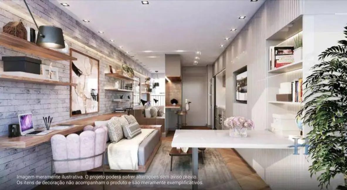 Foto 3 de Apartamento com 1 quarto à venda, 31m2 em Vila Yara, Osasco - SP