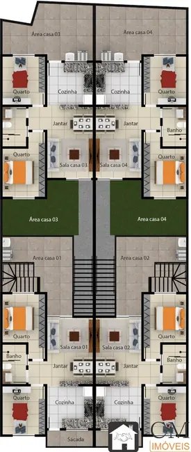 Casa com 2 quartos à venda, 60m2 em Contagem - MG - imagem 9 Foto 9 de Casa com 2 quartos à venda, 60m2 em Contagem - MG