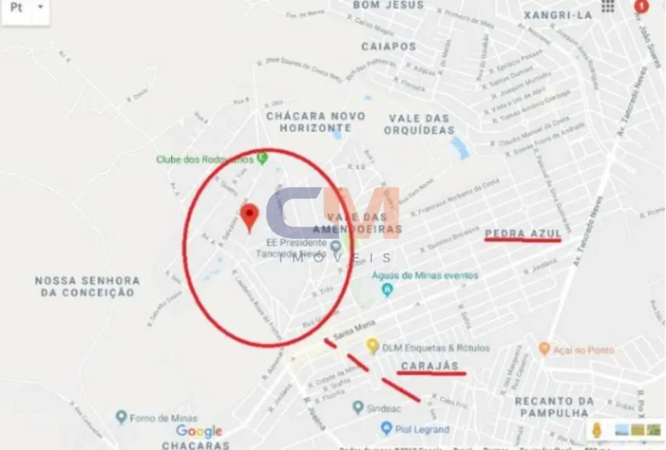 Foto 5 de Terreno / Lote à venda, 100m2 em Contagem - MG