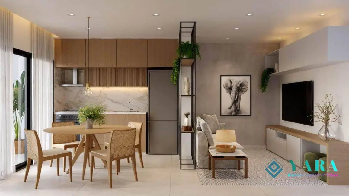 Apartamento com 1 quarto à venda, 56m2 em Ubatuba - SP - imagem 4 Foto 4 de Apartamento com 1 quarto à venda, 56m2 em Ubatuba - SP