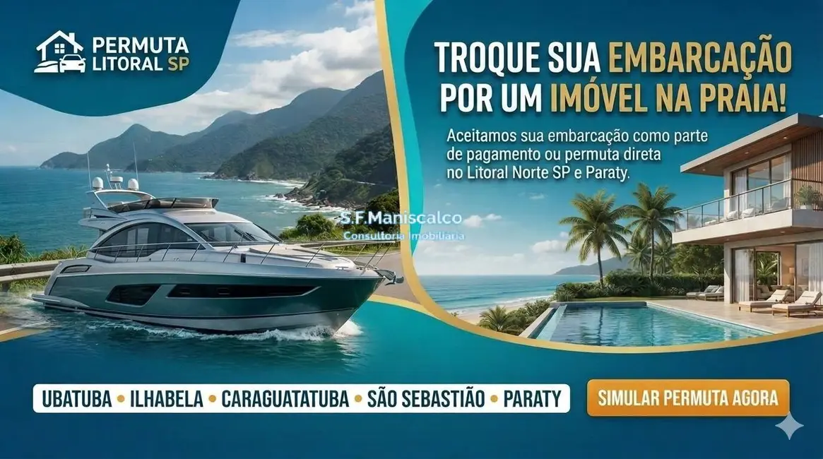 Apartamento à venda e para alugar em Centro, Ubatuba - SP - imagem 1 Foto 1 de Apartamento à venda e para alugar em Centro, Ubatuba - SP