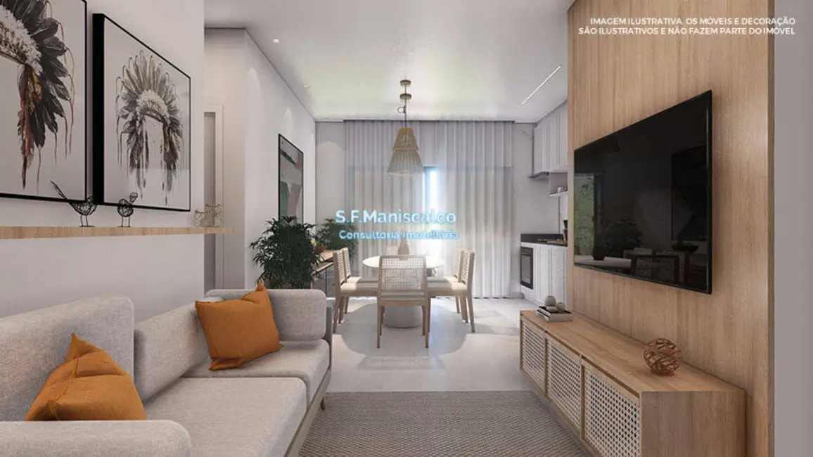 Foto 7 de Apartamento com 2 quartos à venda, 52m2 em Ubatuba - SP