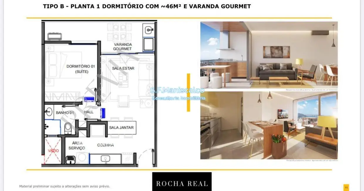 Foto 6 de Apartamento com 2 quartos à venda, 90m2 em Ubatuba - SP