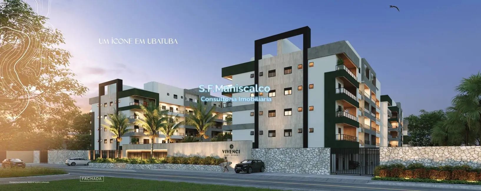 Foto 3 de Apartamento com 1 quarto à venda, 46m2 em Ubatuba - SP