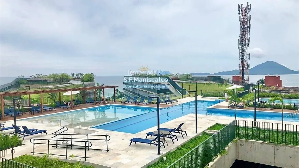 Foto 1 de Apartamento com 2 quartos à venda e para alugar, 90m2 em Ubatuba - SP