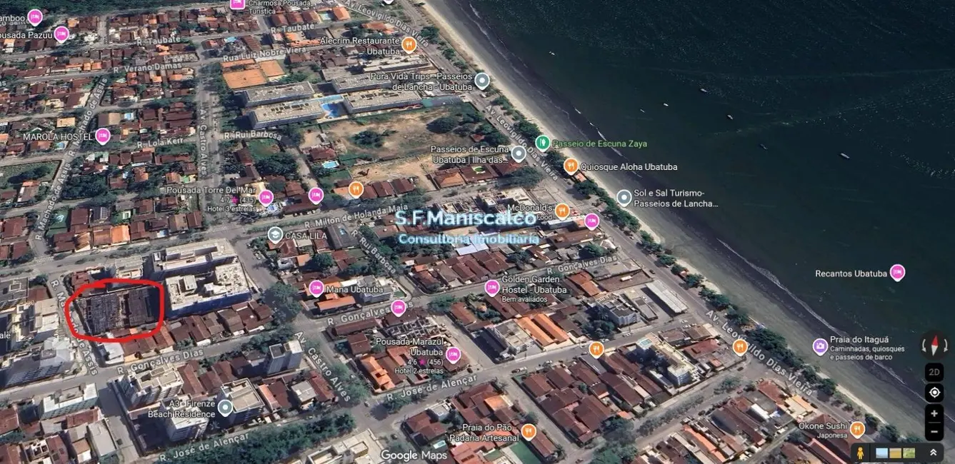 Foto 4 de Apartamento com 2 quartos à venda, 77m2 em Ubatuba - SP