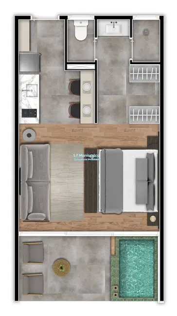 Foto 5 de Apartamento com 2 quartos à venda e para alugar, 77m2 em Campos Do Jordao - SP