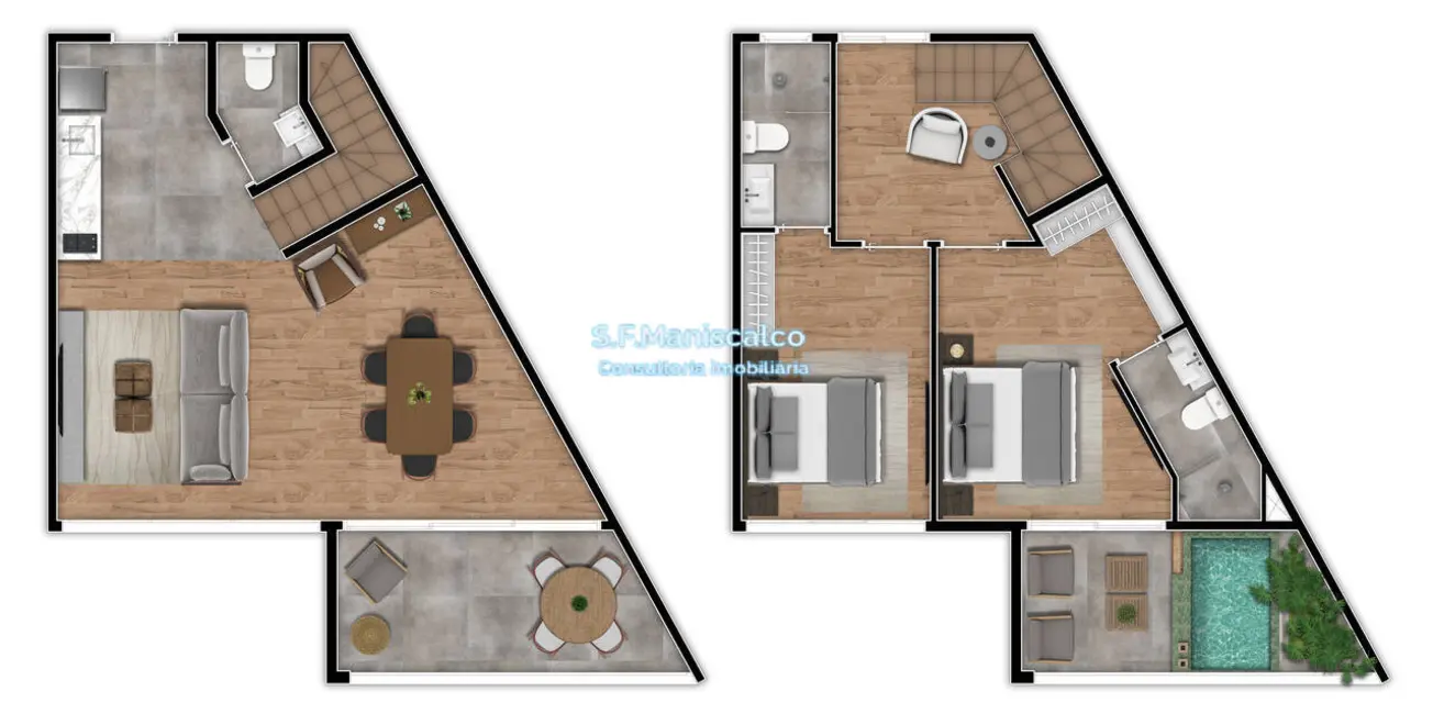 Foto 4 de Apartamento com 2 quartos à venda e para alugar, 77m2 em Campos Do Jordao - SP