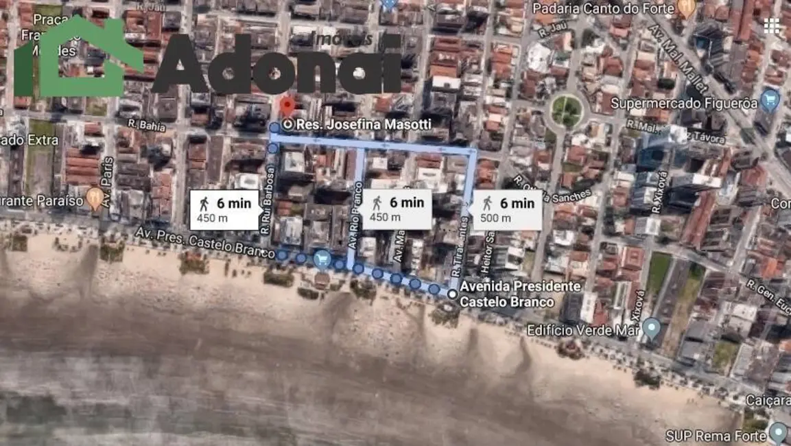 Foto 1 de Apartamento com 3 quartos à venda, 160m2 em Canto do Forte, Praia Grande - SP