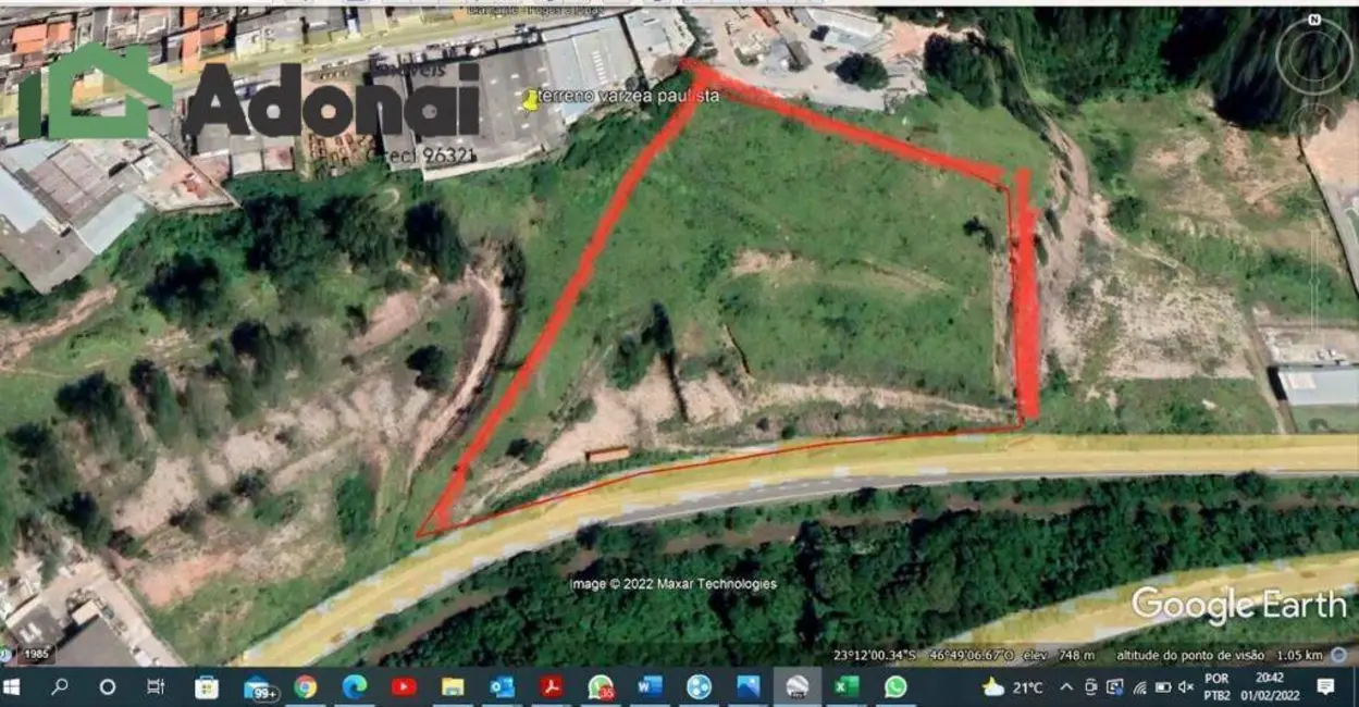 Foto 5 de Terreno / Lote à venda e para alugar, 15000m2 em Área Industrial, Varzea Paulista - SP