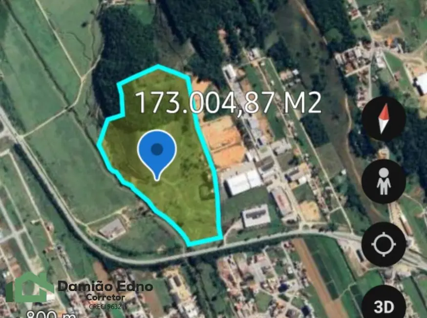 Terreno / Lote à venda, 173000m2 em Coqueiros, Florianopolis - SC - imagem 4 Foto 4 de Terreno / Lote à venda, 173000m2 em Coqueiros, Florianopolis - SC