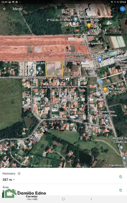 Foto 6 de Terreno / Lote à venda, 10000m2 em Medeiros, Jundiai - SP