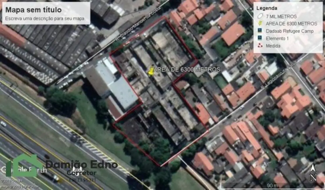 Foto 3 de Terreno / Lote à venda, 6100m2 em Vila Jundiainópolis, Jundiai - SP