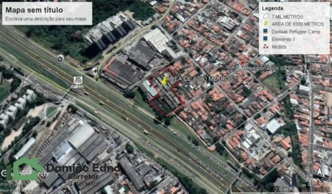 Foto 5 de Terreno / Lote à venda, 6100m2 em Vila Jundiainópolis, Jundiai - SP