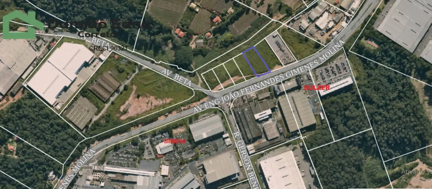 Foto 1 de Terreno / Lote à venda, 2407m2 em Distrito Industrial, Jundiai - SP
