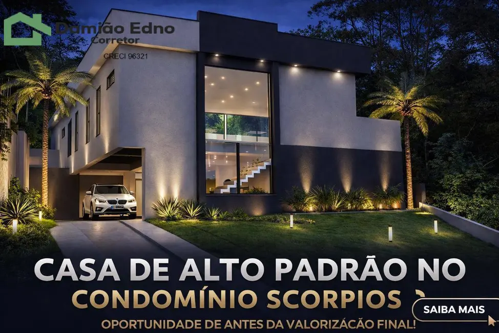 Casa com 4 quartos à venda, 318m2 em Alpes dos Araçás (Jordanésia), Cajamar - SP - imagem 1 Foto 1 de Casa com 4 quartos à venda, 318m2 em Alpes dos Araçás (Jordanésia), Cajamar - SP