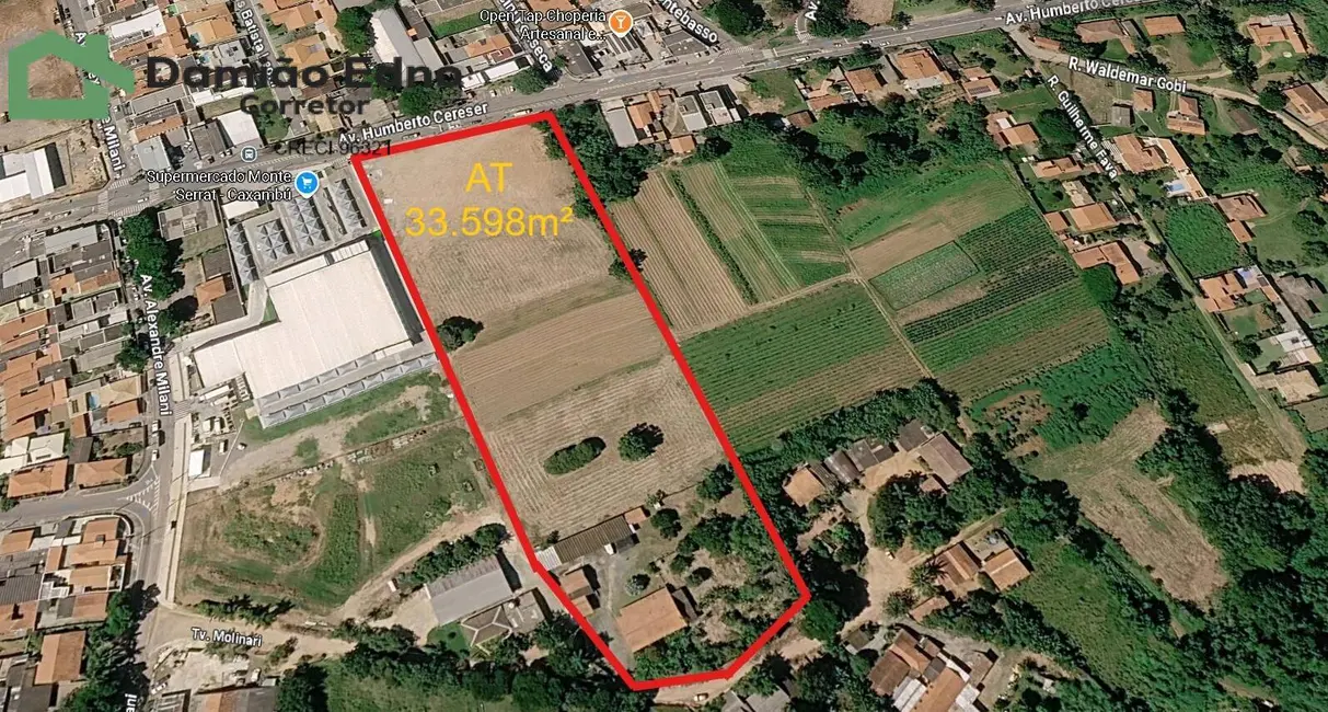 Terreno / Lote à venda e para alugar, 33598m2 em Caxambu, Jundiai - SP - imagem 1 Foto 1 de Terreno / Lote à venda e para alugar, 33598m2 em Caxambu, Jundiai - SP