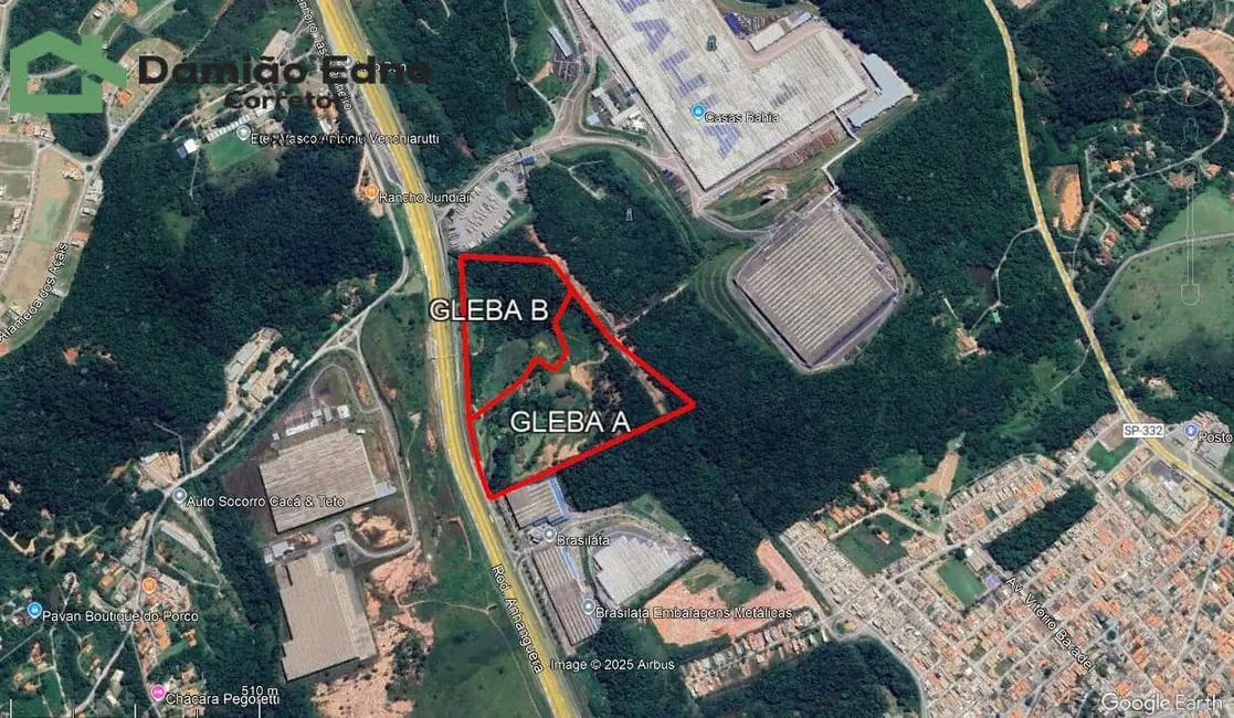 Foto 1 de Terreno / Lote à venda, 145000m2 em Jardim Martins, Jundiai - SP
