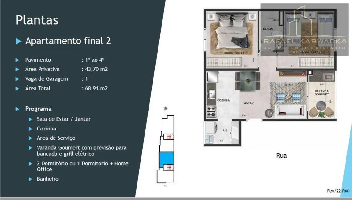 Apartamento com 2 quartos à venda, 41m2 em Cipava, Osasco - SP - imagem 4 Foto 4 de Apartamento com 2 quartos à venda, 41m2 em Cipava, Osasco - SP