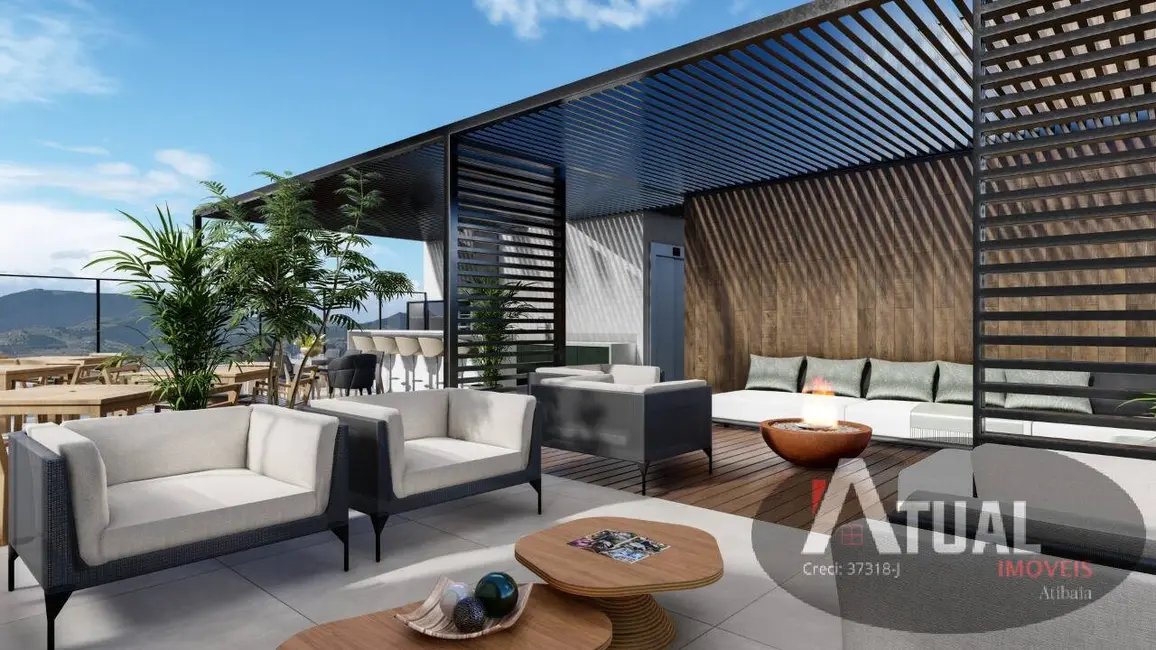 Foto 3 de Apartamento com 1 quarto à venda, 33m2 em Atibaia Jardim, Atibaia - SP