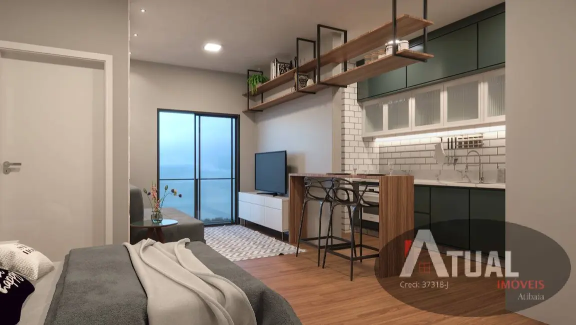 Foto 9 de Apartamento com 1 quarto à venda, 33m2 em Atibaia Jardim, Atibaia - SP
