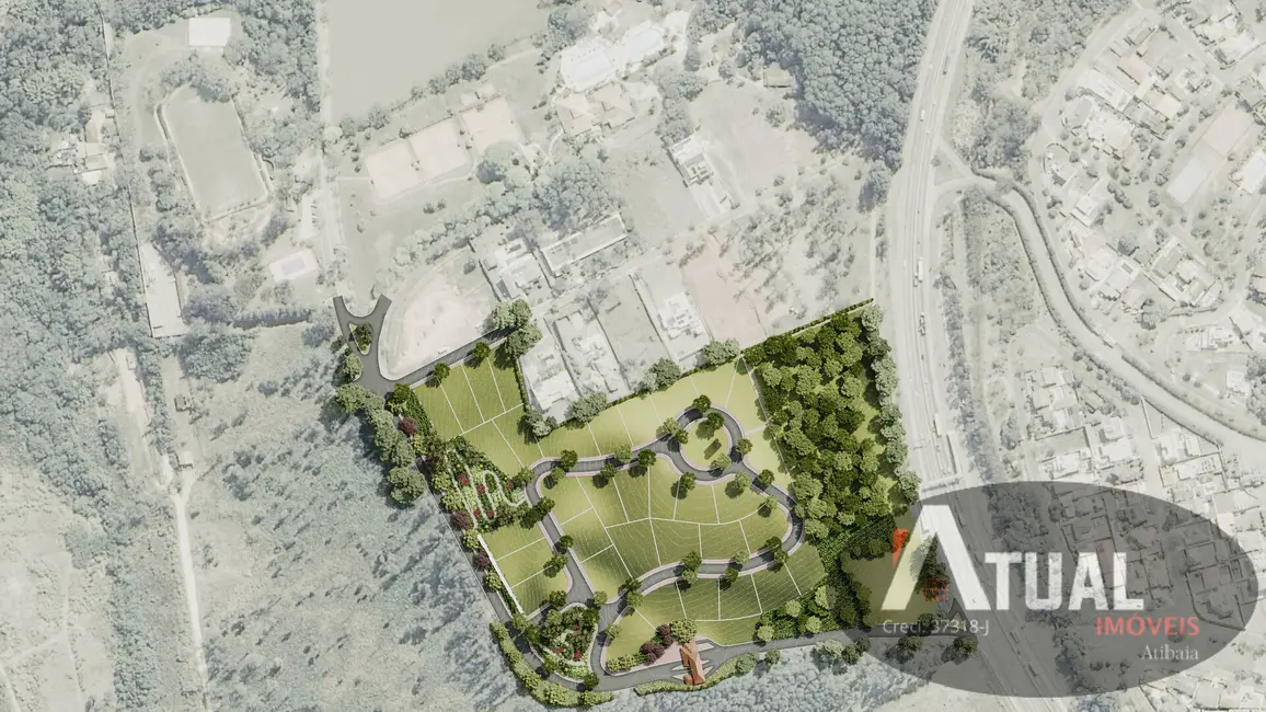 Foto 3 de Terreno / Lote à venda, 1000m2 em Tanque, Atibaia - SP