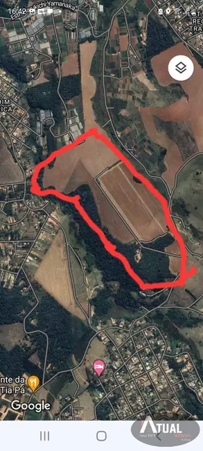 Foto 3 de Terreno / Lote à venda, 24000m2 em Maracanã, Atibaia - SP