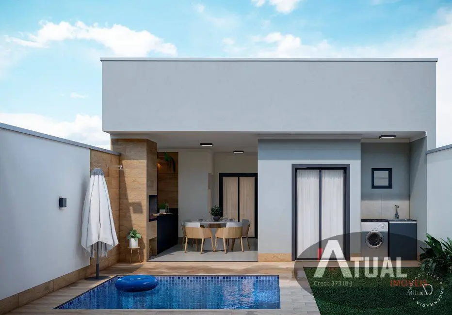 Foto 2 de Casa com 1 quarto à venda, 125m2 em Conjunto Habitacional José Barnet Y Vives, Atibaia - SP