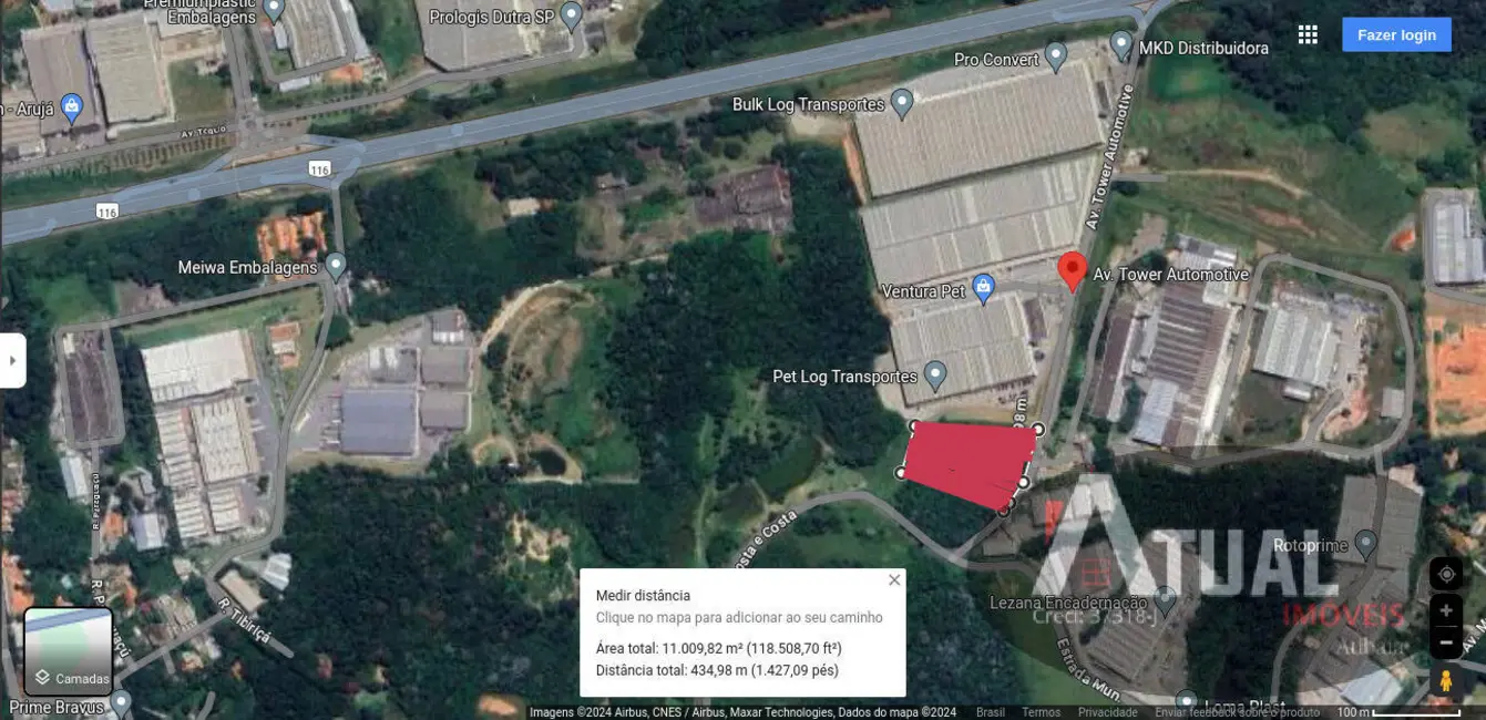 Foto 5 de Sala Comercial à venda, 11000m2 em Laranja Azeda, Aruja - SP