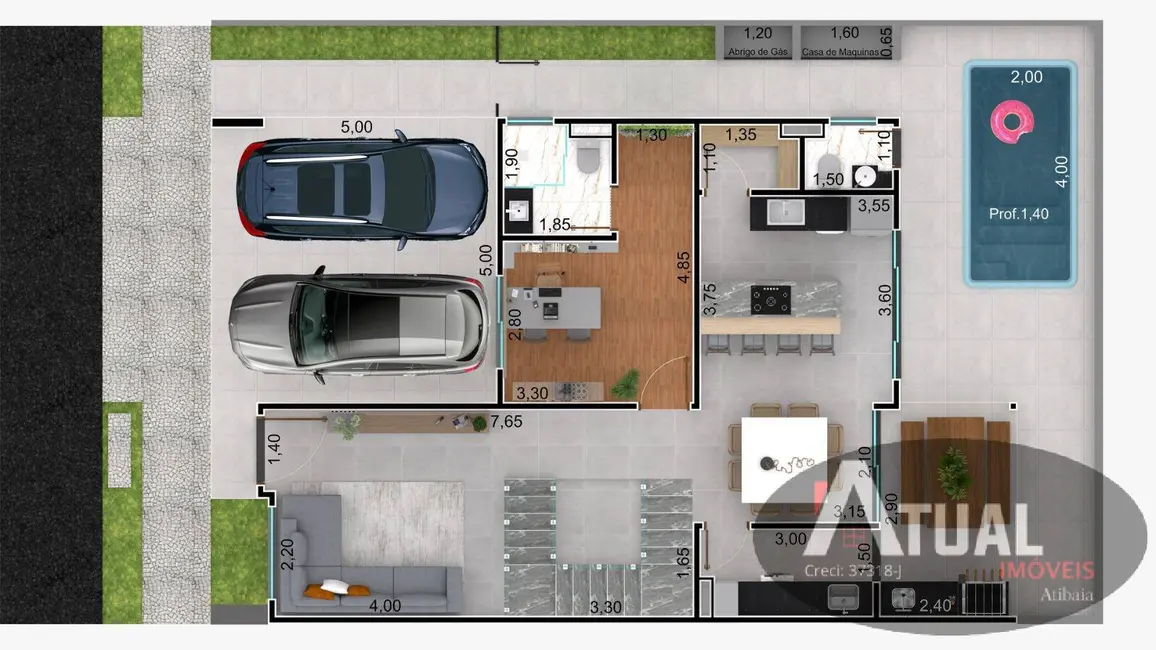 Foto 5 de Casa de Condomínio com 4 quartos à venda, 173m2 em Vila Esperia ou Giglio, Atibaia - SP