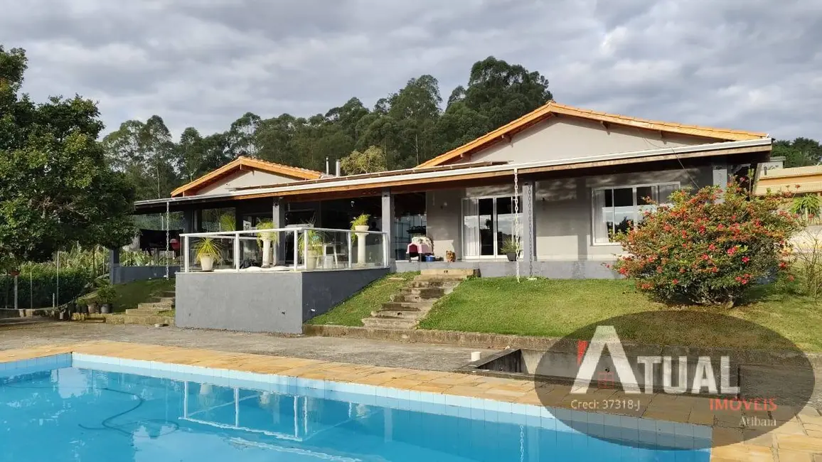 Casa de Condomínio com 5 quartos à venda, 395m2 em Recanto dos Palmares, Atibaia - SP - imagem 1 Foto 1 de Casa de Condomínio com 5 quartos à venda, 395m2 em Recanto dos Palmares, Atibaia - SP