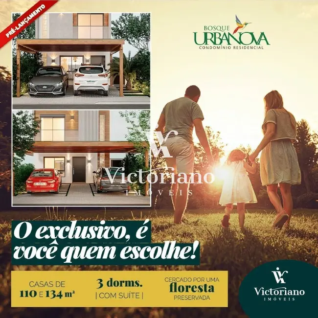 Foto 1 de Casa de Condomínio com 3 quartos à venda, 110m2 em Sao Jose Dos Campos - SP