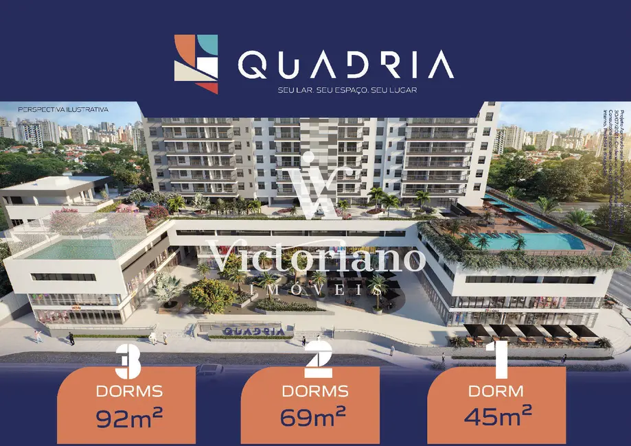 Foto 6 de Apartamento com 3 quartos à venda, 92m2 em Sao Jose Dos Campos - SP