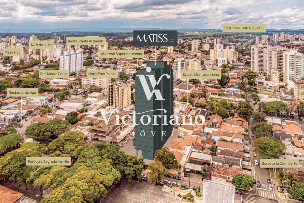 Foto 7 de Apartamento com 3 quartos à venda, 93m2 em Sao Jose Dos Campos - SP