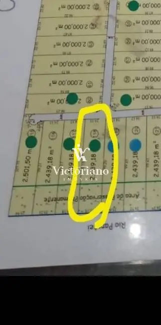 Foto 2 de Lote de Condomínio à venda, 2439m2 em Jacarei - SP