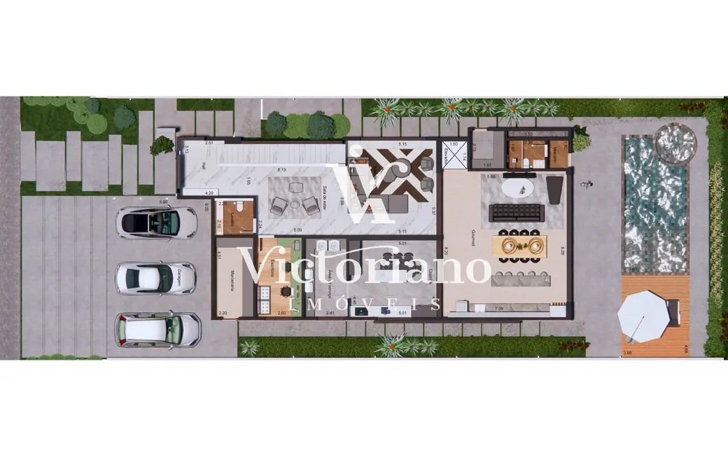 Foto 8 de Casa de Condomínio com 5 quartos à venda, 600m2 em Sao Jose Dos Campos - SP