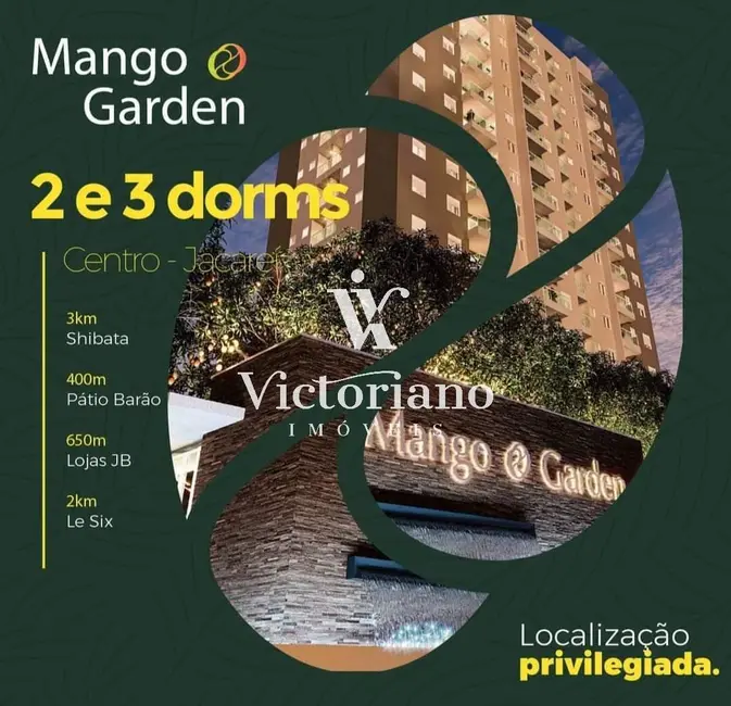 Foto 1 de Apartamento com 2 quartos à venda, 66m2 em Centro, Jacarei - SP