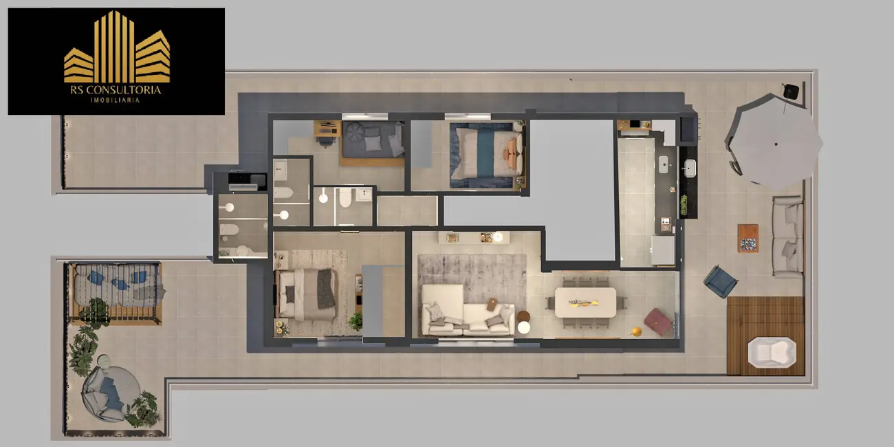 Foto 8 de Apartamento com 3 quartos à venda, 237m2 em Copacabana, Rio De Janeiro - RJ