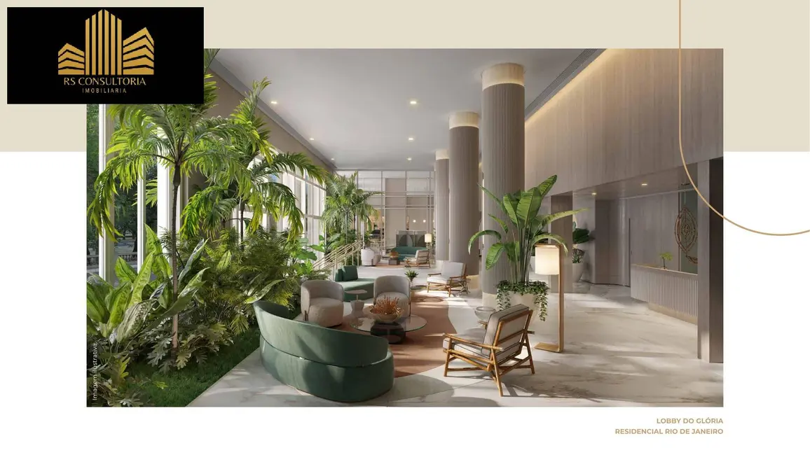 Apartamento com 2 quartos à venda, 77311m2 em Glória, Rio De Janeiro - RJ - imagem 8 Foto 8 de Apartamento com 2 quartos à venda, 77311m2 em Glória, Rio De Janeiro - RJ